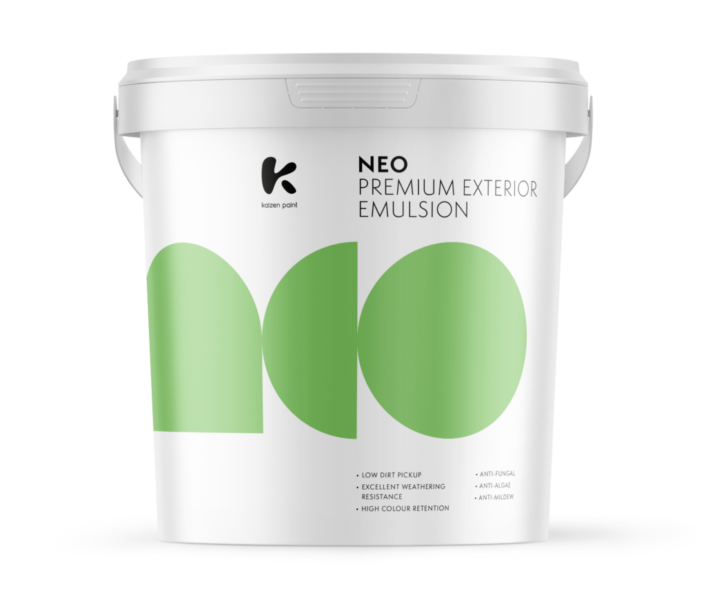 NEO Exterior Emulsion Paint Keeps Your Walls Fresh
